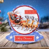 Katy Sue Designs Santa in the Sky 3D Die-Cut Decoupage (3pcs) (11-DCD733)