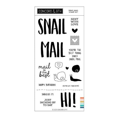 Concord & 9th - Snail Mail Stamp Set