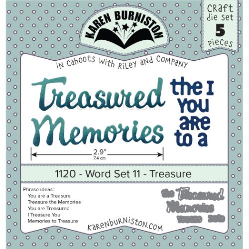 Karen Burniston - Word Set 11-Treasure