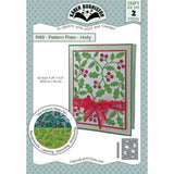 Karen Burniston - Pattern Plate - Holly