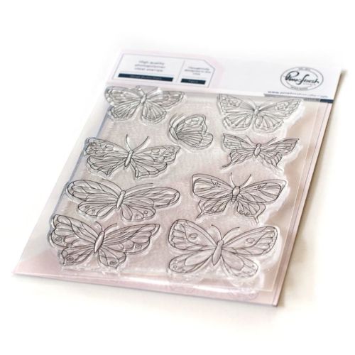 Pinkfresh Studio - Small Butterflies stamp set