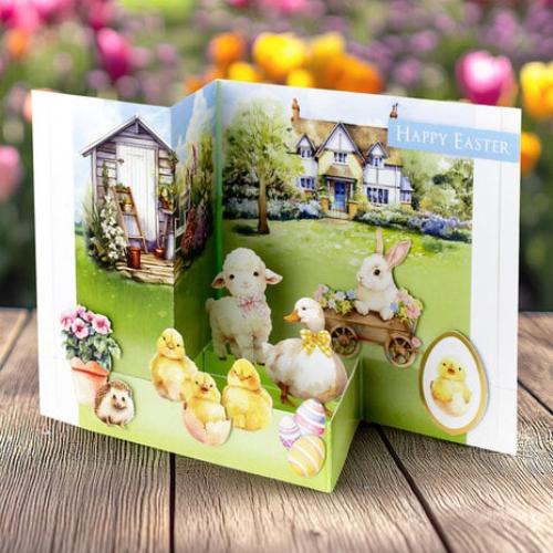 Katy Sue Designs Spring Animals Die Cut Embellishments (3pcs) (12-DCE016SA)