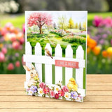 Katy Sue Designs Garden Flowers Die Cut Embellishments (3pcs) (12-DCE017GF)