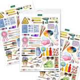 Katy Sue Designs Hobbies Die Cut Embellishments (3pcs) (12-DCE018HB)