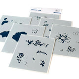 Pinkfresh Studio - Best of Everything Floral layering stencil