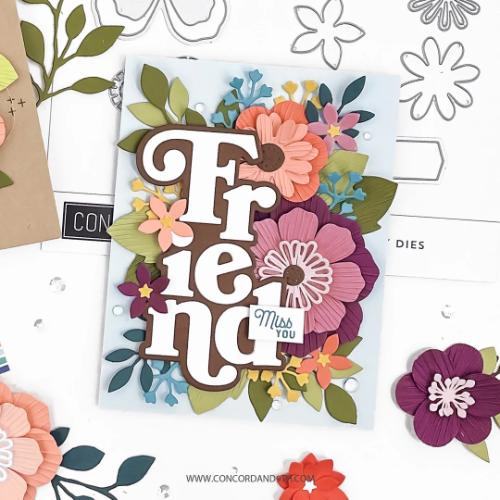 Concord & 9th - Paper Posy Dies