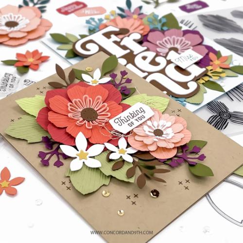 Concord & 9th - Paper Posy Dies
