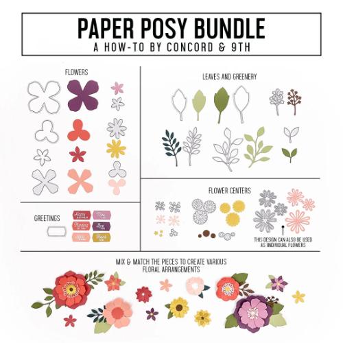 Concord & 9th - Paper Posy Dies
