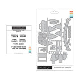 Concord & 9th - Accordion Tree Farm Stamp Set(3x3) and Die Bundle