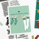 Concord & 9th - Cozy Toes Stamp Set(4x8) and Die Bundle