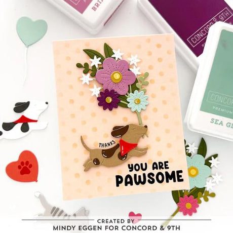 Concord & 9th - Pet Pals Stamp Set (4 x 4) and Die Bundle