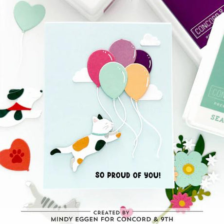 Concord & 9th - Pet Pals Stamp Set (4 x 4) and Die Bundle