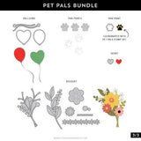 Concord & 9th - Pet Pals Stamp Set (4 x 4) and Die Bundle