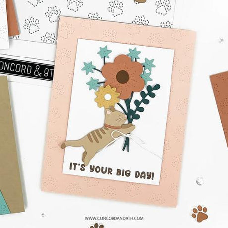 Concord & 9th - Pet Pals Stamp Set (4 x 4) and Die Bundle