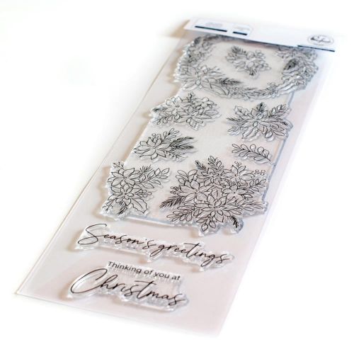 Pinkfresh Studio - Poinsettia stamp set