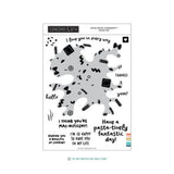 Concord & 9th - Lotsa Pasta Turnaboutª Stamp Set (6" x 8") & Die Bundle - Postage as per Actual