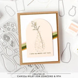 Concord & 9th - Simple Stems Stamp Set (4" x 8") & Piercing Die Bundle