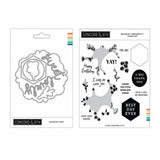 Concord & 9th - Bouquet Turnaboutª Stamp Set (6 x 6) & Dies Bundle