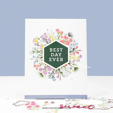 Concord & 9th - Bouquet Turnaboutª Stamp Set (6 x 6) & Dies Bundle