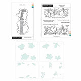 Concord & 9th - Garden's Edge Stamp Set (6 x 6), Stencils & Dies Bundle - Postage as per Actual