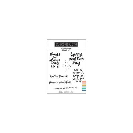 Concord & 9th - Handpicked Stamp Set (3 x 4) & Dies Bundle - Postage as per Actual