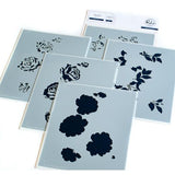 Pinkfresh Studio - Garden Roses layering stencils