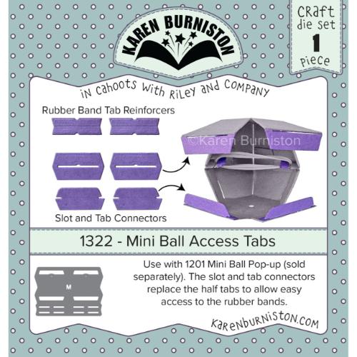 Karen Burniston - Mini Ball Access Tabs