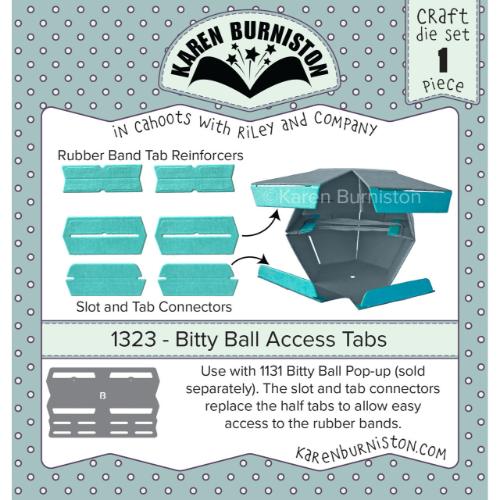 Karen Burniston - Bitty Ball Access Tabs