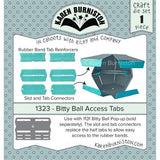 Karen Burniston - Bitty Ball Access Tabs