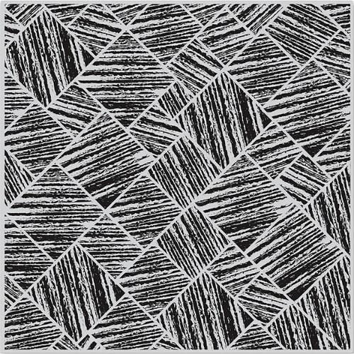 HeroArts - CLiNGS Rubber Stamp: CG748 Distressed Tile Bold Prints