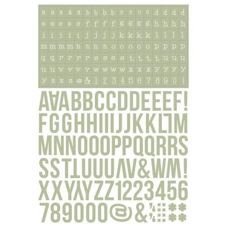 Simple Stories Color Vibe Alphabet Sticker Book Boho (1758pcs) (13479)