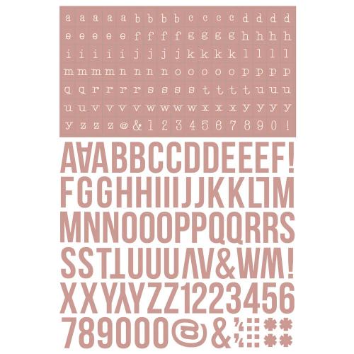 Simple Stories Color Vibe Alphabet Sticker Book Boho (1758pcs) (13479)