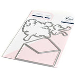 Pinkfresh Studio - Floral Envelope die