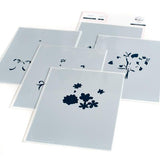 Pinkfresh Studio - Floral Envelope layering stencils