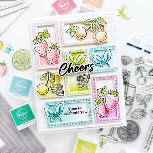 Pinkfresh Studio - Cheers stamp