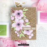 The Ton Stamps - Sweet Cherry Blossoms Stencils