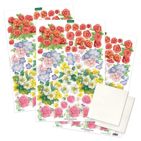 Katy Sue Designs Flower Patch Pots Card Making Kit (17-10075FPP)