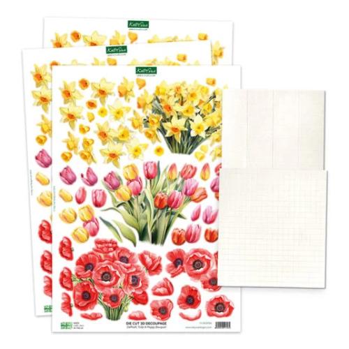 Katy Sue Designs Watering Can Blossoms and Blooms Card Making Kit (17-10081WCF)