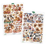 Katy Sue Designs Picnic Pups Die Cut Topper & Decoupage Collection (17-10084PUP)