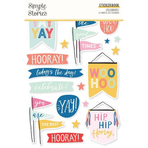 Simple Stories Celebrate! Sticker Book (17420)