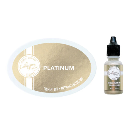 Catherine Pooler - Platinum Metallic Pigment Ink Pad & Refill