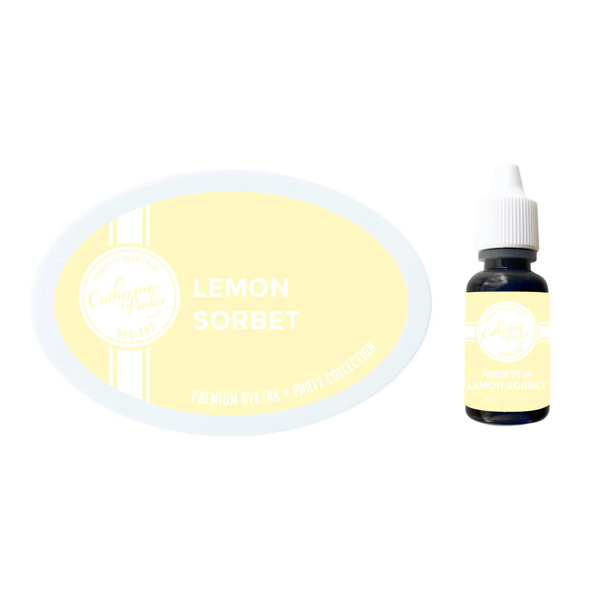 Catherine Pooler - Lemon Sorbet Ink Pad & Refill