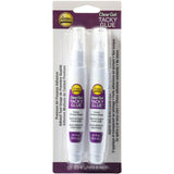 Aleene's Clear Gel Tacky Glue Pens 2/Pkg .63oz