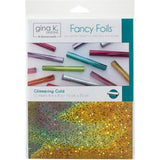 Gina K Designs Fancy Foil 6"X8" 12/Pkg Glimmering Gold