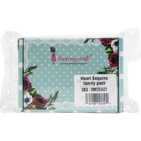 Dress My Craft - Shaker Elements Heart Sequins