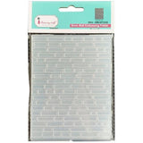Dress My Craft - Brick Wall Embossing Folder