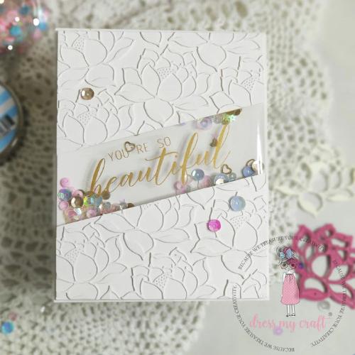 Dress My Craft - Lotus Flower & Buds Dies