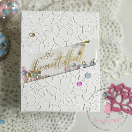 Dress My Craft - Lotus Flower & Buds Dies