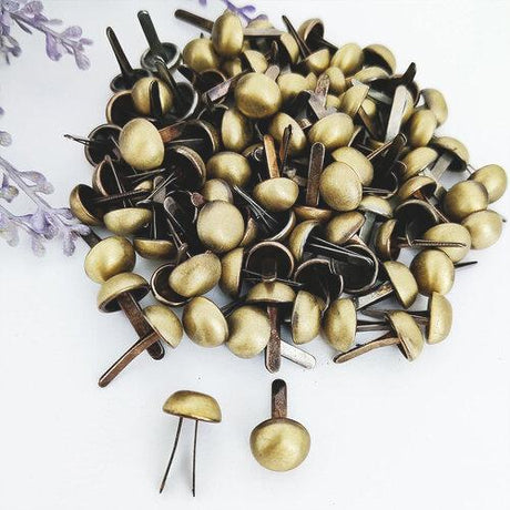 Dress My Craft - Antique Bronze Brads 10mm