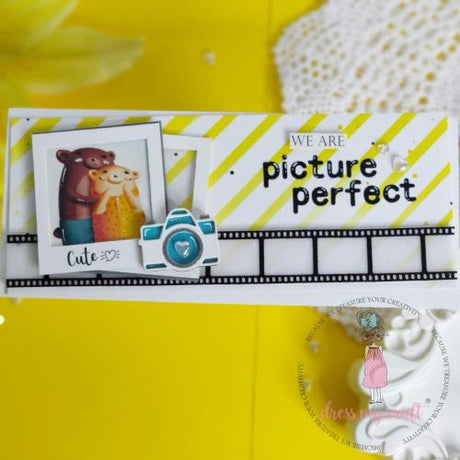 Dress My Craft - Rainbow Heart Droplets Assorted